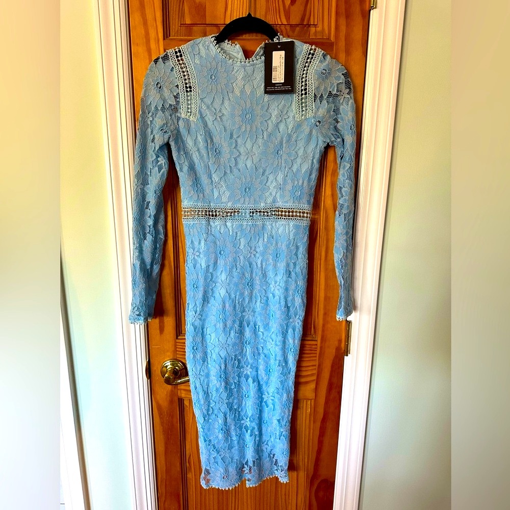 Light Blue Wedding Guest Dress